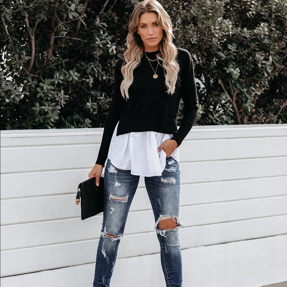 VICI Black sweater shirt